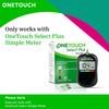 OneTouch Select Plus Test Strips | Pack of 50 Strips | Blood Sugar Test Machine Testing Strips | Global Iconic Brand | For use with OneTouch Select Plus Simple Glucometer view 3