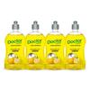 Doctor Clean Lemon Liquid Dishwash Gel, Scratch-Free, Easy Rinse, Non-Harming, Cuts Grease (Pack of 4, 500ml Kitchen Liquid) view 1