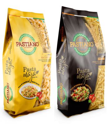 PASTIANO Macaroni and FUSILLI Maja- 500 GMS Packet- Pack of 2