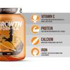 MIKIS GROWTH FORMULA For Growing Kids, Teenagers High Protein Nutrition and Health Drink Chocolate Ice Cream Flavour 450 Gram Without Shaker view 4