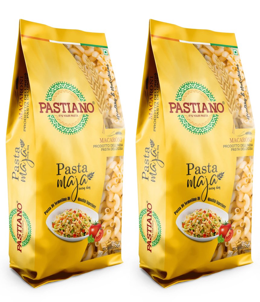 PASTIANO Macaroni Maja- 500 GMS Packet- Pack of 2