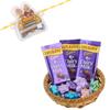 SFU E Com Cadbury Gift Combo|Kids Motu Patlu Rakhi Chocolate for Bother | Roli, Chawal, Chandan, Misri | 55 view 1