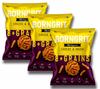 Borngrit Multigrain Snacks | Cheese and Onion | Roasted Not Fried Snacks | 8+ Grains of Ragi, Rice, Jowar , Amaranth, Corn, Soy & Oats | 100% natural | Guilt Free Snacking | No added sugars | No Added MSG | Good Source of Protein | 0% Cholesterol | N view 1