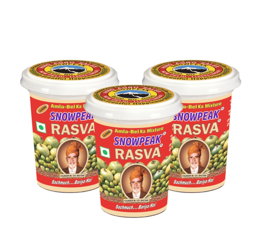 Snowpeak Rasva Fruit Mukhwaas| After Meal Indian Digestive Treat| Amla & Bel(Wood Apple) Mixture| Indian Origin Vegan and Gluten Free  Combo (Pack of 3 x 50g)