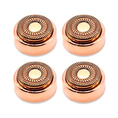 MOFIT Facial Hair Remover Replacement Heads, For Flawless Finishing Touch Facial Hair Removal Tool For Women As Seen On Tv, 4 Count