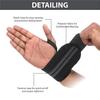 Cool Indians Sports Combo Pack of Gym Shaker Bottle with Wrist Support Band for Gym & Fitness Kit 500 ml Shaker (Gym Shaker + Wrist Support Band Black view 3