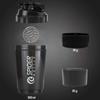 Cool Indians Sports Combo Pack of Gym Shaker Bottle with Wrist Support Band for Gym & Fitness Kit 500 ml Shaker (Gym Shaker + Wrist Support Band Black view 4