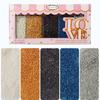 Confect- Funky Disco Sparkling Sugar Sprinkle Mix  5-Pack Assorted Edible Sugar Crystals in White, Champagne Gold, Black, Bright Blue & Silver  Cake, Cupcake & Cookie Decorating Toppings Vegan, Gluten-Free- 140 gms view 1