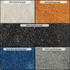 Confect- Funky Disco Sparkling Sugar Sprinkle Mix  5-Pack Assorted Edible Sugar Crystals in White, Champagne Gold, Black, Bright Blue & Silver  Cake, Cupcake & Cookie Decorating Toppings Vegan, Gluten-Free- 140 gms view 2