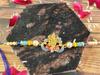 Rakhi for brother with sweets/Rakhi gift for brother/Set of 2 rakhi/rakhi for brother-Kundan Rakhi+Peacock Rakhi+Figurine showpiece +Roli, Chawal+Rakshabandhan Greeting card view 3