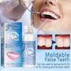 Temporary Tooth Repair Kits,Dental Repair Denture Repair Beads,Tweezers,Dental Pick,Dental Tools for Temporary Fixing Filling Missing Broken Tooth Moldable Fake Teeth view 2