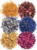 A D Food & Herbs Combo of Dried Butterfly Pea/Marigold/Rose/Hibiscus/Blue Corn/Chamomile Flower Petals Aromatic Edible for Homemade Lattes,Tea Blends,Bath Salts,each pack (50 Gms) view 1
