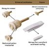 Alpha Basics 5pcs Male Urinal External Catcher (30mm L) with 2 Urine Night Bag (2+5 Kit), White view 4