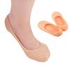 Anti Heel Silicone Heel Anti Crack Vented Moisturizing Silicone Gel Heel Socks for Swelling, Pain Relief, Foot Care Ankle Support Pad Silicon Heel Pad For Men & Women (Length Full| Free Size| 10 Pair) view 1