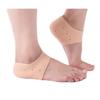 Anti Heel Silicone Heel Anti Crack Vented Moisturizing Silicone Gel Heel Socks for Swelling, Pain Relief, Foot Care Ankle Support Pad Silicon Heel Pad For Men & Women(Length Half| Free Size| 8 Pair) view 1
