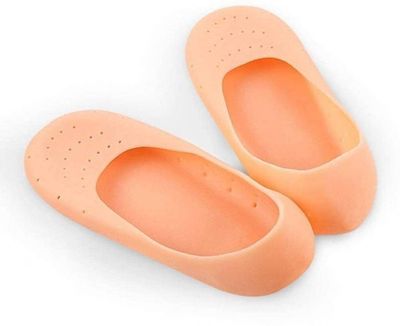 Anti Crack Silicone Foot Protector Moisturizing Socks for Foot-Care and Heel Cracks,socks for cracked feet,heel pad for heel pain,anti crack heel socks (Length Full| Free Size| 3 Pair)