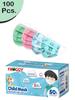 Mango People Surgical Mask Pack containing surgical masks 3 layer 100 pieces/pack of 100 / pack of 50 / black surgical mask pack of 100 & 200 - surgical mask for kids MPK-3PLY-GR,YL,Pr.GR,Pr.WH view 2