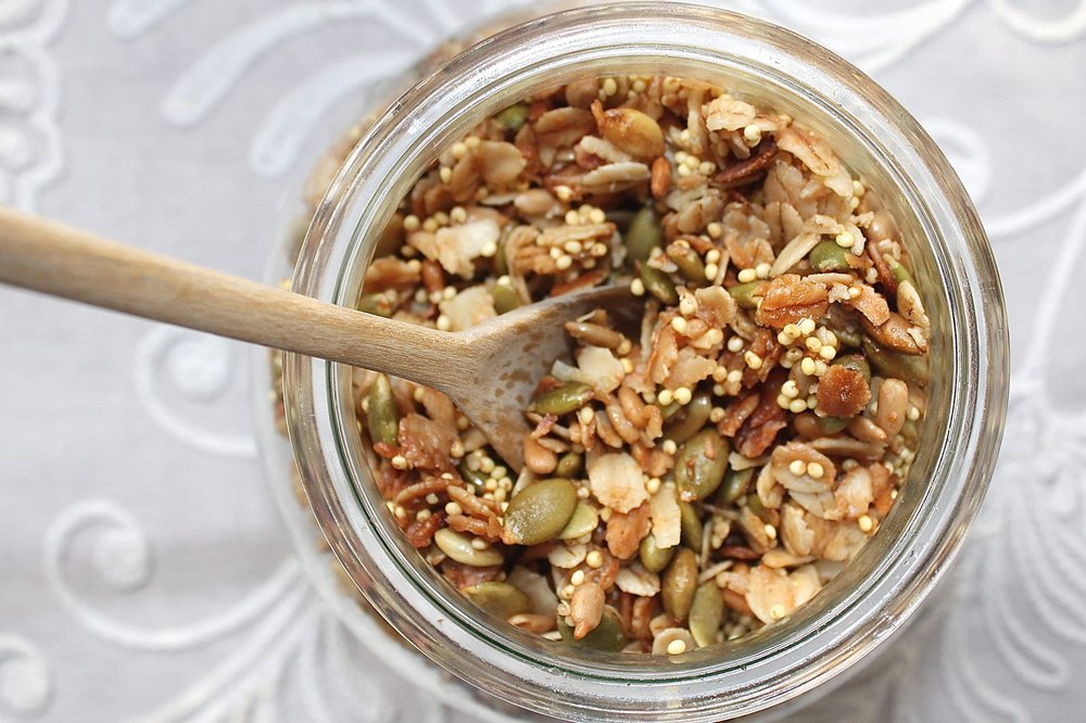 Nurito Granola and Seeds -1kg (4*250g)