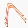 DAZVI Copper Tongue Cleaner For Kids & Adults Easy To Use Simple Design Made Up Of 100% Pure Copper Optimal Oral Hygiene and Bad Breath Treatment Ayurvedic Scraper Pack of (2) view 1