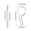 TAORANJU 4 Pcs Facial Hair Remover Manual Epilator Spring Spring Face Hair Remover with Handle Hair Epilator Tool ( Random Color ) view 2