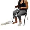 Socks Pulling Assist Device, Sock Aid White for Slide The Sock for Patient for Elderly for Put on The Sock view 2