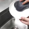 HENIJ Durable Heavy Duty Premium Anti-Bacterial Sponge Non-Scratch Double-Sided Cleaning Scouring Sponge for Kitchen Effortless Cleaning of Dishes, Pots and Pans All at Once (Pack of 2) view 3