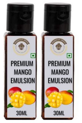 Bakefat India Premium Baking Solution-Colours with Flavour-30 Grams (Pack of 2) (mango)