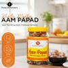 Farm & Farmers Khatta Meetha Aam Papad (500 Grams) - Dry Mango Fruit Bar Home Made Aam Papad Slice Bar Aam Candy for Kids and Adults No Preservaive and No Added Color view 2