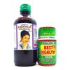 Buy online Ayurvedic Asoka cordial Liquid (200 ml.) and Best Health Capsule combo pack view 1