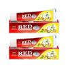 Jagat Devsutra Dr. Trusted Ayurvedic HERBAL Red Toothpaste for Teeth Whitening & Cold Breath - 100% Natural Formula, No Fluoride & Artificial Colours - Pack of 2 (125g x 2) view 1