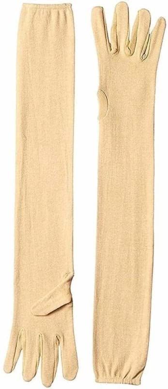 NavaFresh Basics Men & Women Adult Unisex Gloves - Beige, Cotton, Polyester, Nylon - Machine Washable - 1968037031