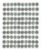 500 No's of High Quality ECG ELECTRODES By VAHISSH LIFE INC view 1