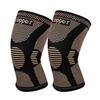 2 pack Copper Knee Braces for Knee Pain Knee Compression Sleeves for Men and Women, Knee Pads for Running, Meniscus Tear, ACL, Arthritis, Joint Pain Relief, Working out (Large, Black) view 1