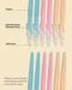MoHern Eyebrow Razor for Women, 78 Pcs Dermaplane Razor, Multipurpose Black Face Razors for Women and Men view 4