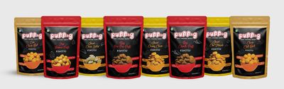 puff-g Combo Pack Of 8 Roasted Puffed Gluten Free & Healthy Premium Snacks(Corn Cheese Balls,Cheese Chilli Balls,Jawar Chat Masala,Jawar Creamy Cheese, Jawar Classic Salted,Ragi Peri Peri,Ragi Chipotle & Soya Tandori)