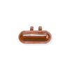 Johnson Tools Solid Copper Plain Tabiz (Madliya) for Women Men and Children (Cylinder Shape, Size 1 inches) (2) view 1