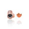 Johnson Tools Solid Copper Plain Tabiz (Madliya) for Women Men and Children (Cylinder Shape, Size 1 inches) (2) view 2