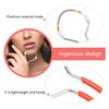 3Pcs Facial Hair Remover, Portable Stainless Steel Spring Threading Epilator for Women Chin Cheek Mustache Upper Lip Neck, Effective Quick Facial Hair Removal, Manual Face Beauty Tool view 2