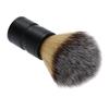 Irovami 1pc Men's Nylon Shaving Brush Metal Aluminium Oxide Handle Sets Male Beard & Face Cleaning Tool Black view 4