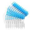 Eacam 200Pcs Interdental Brush Dental Floss Toothpick Soft Silicone Double-ended Interdental Brush Teeth Clean Tool with Box view 4