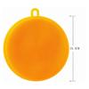 Asterin Sales Kitchen Dish Scrubber Fruit Vegetable Plate Brush Double-Sided Dishwashing Sponge Scouring Pad Cleaning Brush Home Cleaning Tool - Multicolor view 2