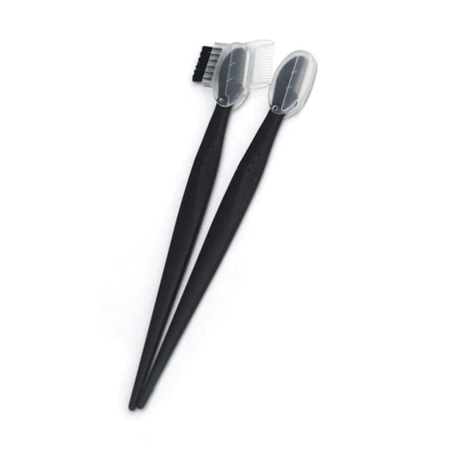 Basicare Stainless Steel Eyebrow Razors With Groomer. Eyebrow Razor For Women, Brow Touch Up Razor With Ultra-Sharp Blades Perfect For Eyebrows & Upper Lip, Includes Protective Cover For Safe Storage.