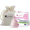 everteen Reusable Menstrual Cup Small for Women (16ml) with Pouch, Ultra Soft & Rash Free, 12 hours Leak-Proof Protection, No Discomfort or Leakage, Medical-Grade Silicone - Pack of 1 view 1
