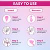 everteen Reusable Menstrual Cup Small for Women (16ml) with Pouch, Ultra Soft & Rash Free, 12 hours Leak-Proof Protection, No Discomfort or Leakage, Medical-Grade Silicone - Pack of 1 view 4