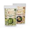Forgotten Flavours - Sweet Ginger Candy - Dry Ginger Candy for Nausea/Cough Relief | After Meal Digestive | Vacuum Dried Candy | Adrak Candy with No Artificial Preservatives | No Sulphur (Combo Pack ( Ginger & Amla )) view 1