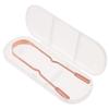 HEALLILY 1Pc Tongue Scraper Tongue Cleaning Tools Professional Tongue Scrapers for Oral Care, Easy to Use Tongue Cleaner for Hygiene (Golden) view 1