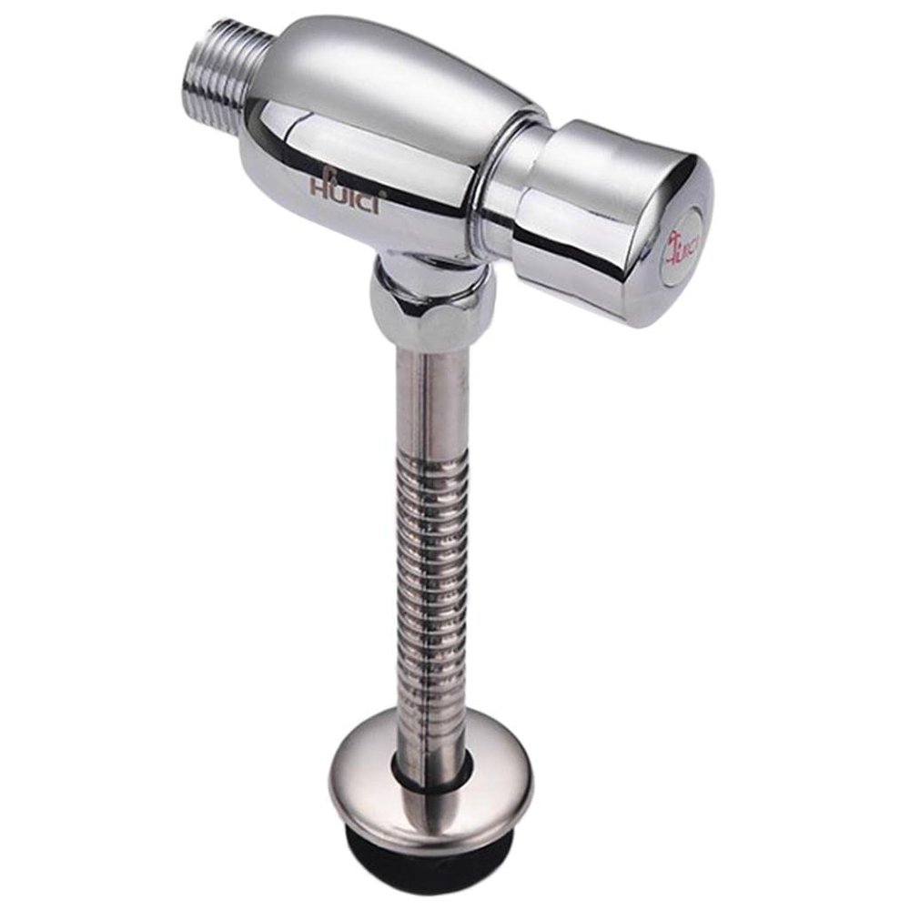 CALANDIS Toilet Push Flush Flusher Button-Type Manual Delay Valve, Convenient to install and replace
