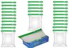 MOBDESK Multipurpose Slider Storage Bags Small, Reusable and Reclosable, Airtight Seal for Travel Freezer Refrigerator Packing Cloths Accessories, Multi Purpose Storage Bag (25 Pcs)- Ur-111 view 1