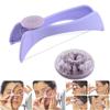 4beauty Therapy Eyebrow Face and Body Hair Threading and Removal System, tweezers for eyebrows, threading tool, threading machine for women, threading epilators for women (Purple) view 2