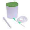 Fastro 1.5 Litre PVC Enema Kit Satvik Movement Improved model - 1 silicon pipe, 2 nozzles 1 pinch clamp and 7 Enema Rubber Pipe for Men and Women - With User Manual view 2